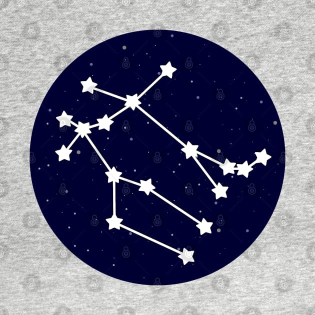 Gemini Zodiac Constellation by lulubee